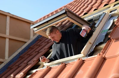 Pose de fenêtres de toit Velux à Vergheas